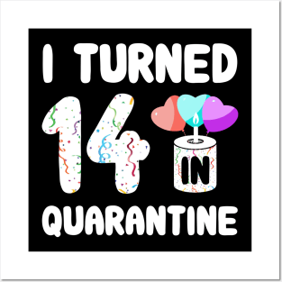 I Turned 14 In Quarantine Posters and Art